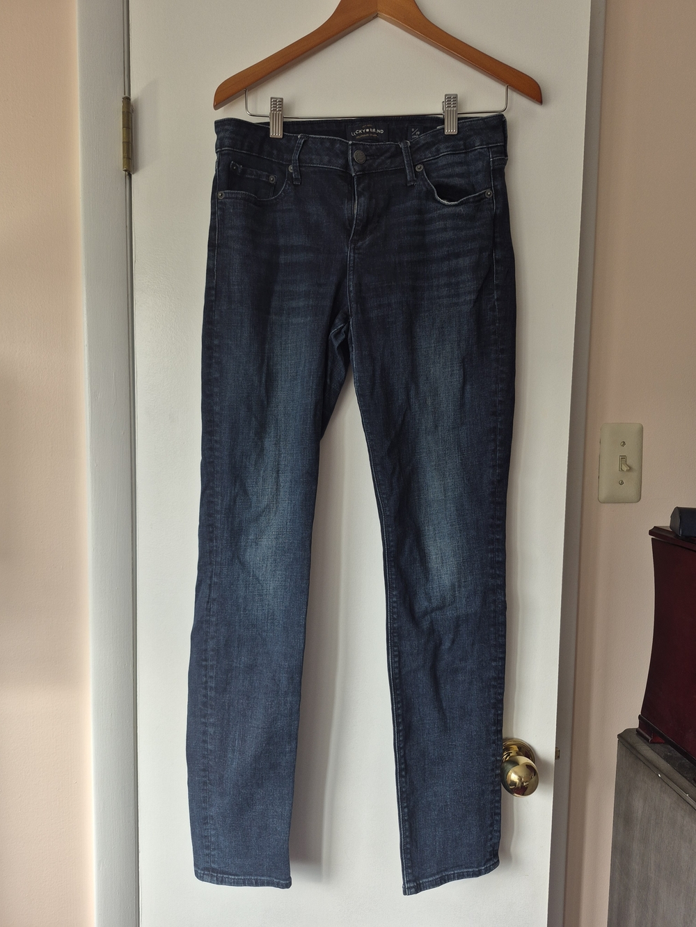 Lucky Brand Women's Skinny Jeans - Dark Blue Wash